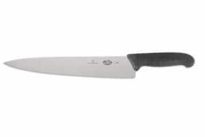 Couteau éminceur Victorinox 5.2003.28 lame 28cm manche fibrox noir