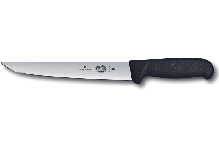 Couteau à saigner/découper Victorinox 5.5503.20 lame 20cm manche fibrox noir