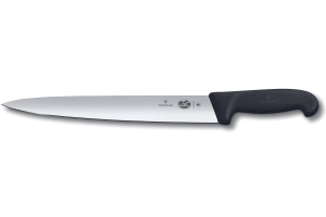 Couteau tranchelard Victorinox 5.4503.30 lame 30cm manche fibrox noir