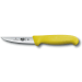 Couteau à saigner lapin/volaille Victorinox 5.5108.10 lame 10cm manche fibrox jaune