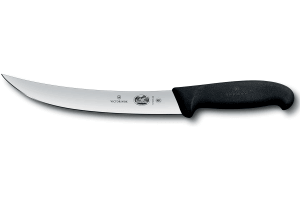 Couteau à parer Victorinox 5.7203.20 lame renversée 20cm manche fibrox noir