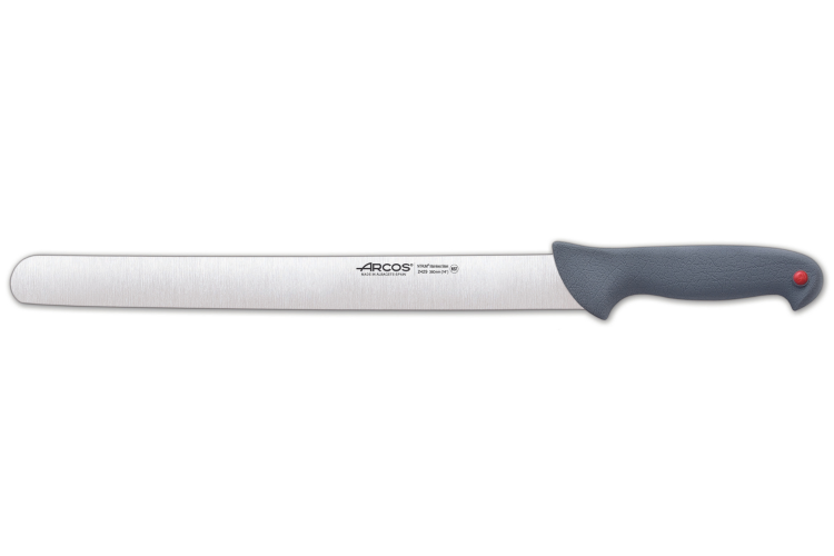 Couteau à jambon professionnel Arcos Colour Prof 242900 lame 36cm manche en PP