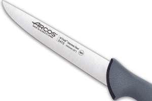 Couteau à saigner professionnel Arcos Colour Prof 241500 lame 16cm avec manche en PP