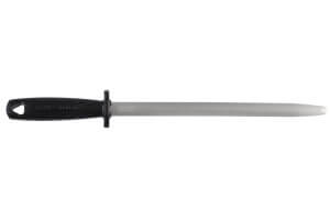 Fusil de boucher Fischer mèche ronde 30cm grain fin manche noir