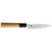 Couteau d'office japonais Chroma Haiku 10cm manche Honoki