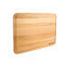 Planche à découper Wusaki en bois de hêtre certifié FSC avec rigole - 40 x 30 x 1,9 cm