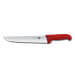 Couteau de boucher Victorinox 5.5201.28 lame 28cm manche fibrox rouge