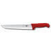 Couteau de boucher Victorinox 5.5201.31 lame 31cm manche fibrox rouge