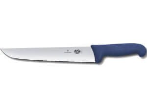 Couteau de boucher Victorinox 5.5202.36 lame 36cm manche fibrox bleu
