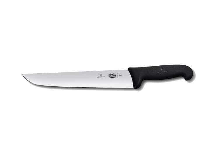 Couteau de boucher Victorinox 5.5203.16 lame 16cm manche fibrox noir
