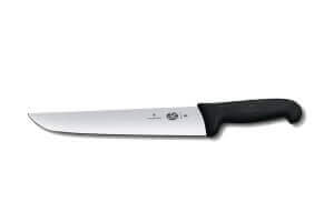 Couteau de boucher Victorinox 5.5203.18 lame 18cm manche fibrox noir
