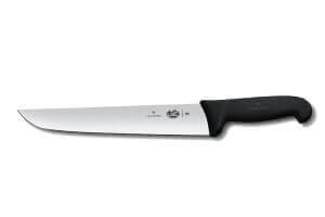 Couteau de boucher Victorinox 5.5203.26 lame 26cm manche fibrox noir