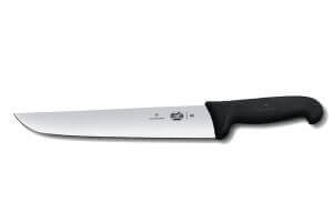 Couteau de boucher Victorinox 5.5203.28 lame 28cm manche fibrox noir