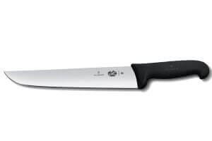 Couteau de boucher Victorinox 5.5203.31 lame 31cm manche fibrox noir