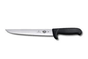 Couteau à saigner/découper Victorinox 5.5503.22 lame 22cm manche fibrox noir