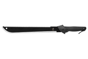 Machette Gerber Gator GE000758 45,7cm manche en caoutchouc noir avec étui