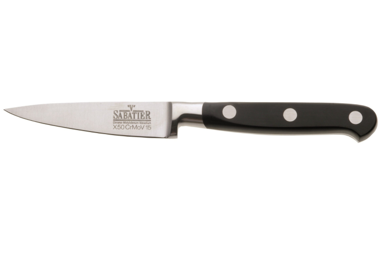 Couteau d'office V. Sabatier lame inox 8,5cm manche ABS