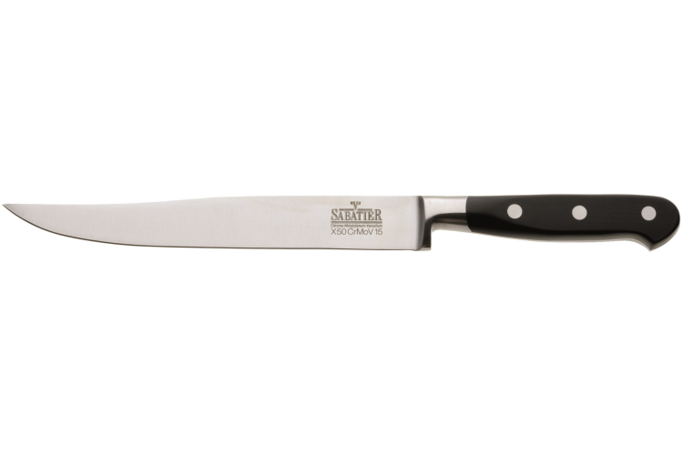 Couteau à découper V. Sabatier lame inox 20cm manche ABS