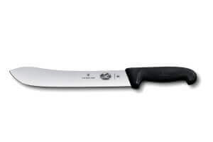 Couteau de boucher Victorinox 5.7403.36 lame pointe large 36cm manche fibrox noir