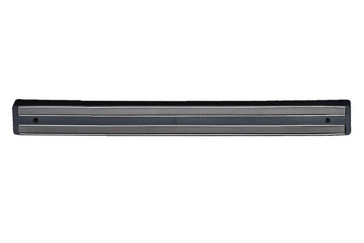 Barre Aimantée Noire longueur 34 cm pour couteaux de cuisine