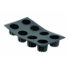 Moule 8 cannelés bordelais De Buyer Moul'flex 1968.01 en silicone