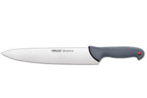 Couteau de chef professionnel Arcos Colour Prof 241200 lame en acier 30cm avec manche en PP