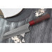 Couteau bunka japonais artisanal Yoshimi Kato SG2 Tsuchime 17cm