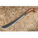 Machette Condor Golok 60932 lame noire 36cm manche en noyer avec étui en cuir