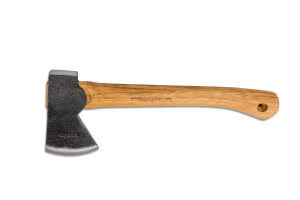 Hache Condor Scout 61400 manche en bois hickory avec couvre-lame en cuir