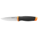 Couteau Ganzo G806 GG806OR lame 9,8cm manche en polymère noir/orange