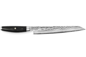 Couteau à trancher japonais Yaxell Ketu lame 23cm manche en Pakkawood