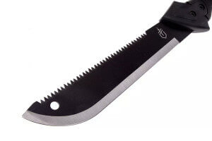 Machette Gerber Gator Jr GE000759 27,3cm manche en caoutchouc noir avec étui