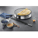 Crêpière électrique WMF Lono 1600W avec ustensiles