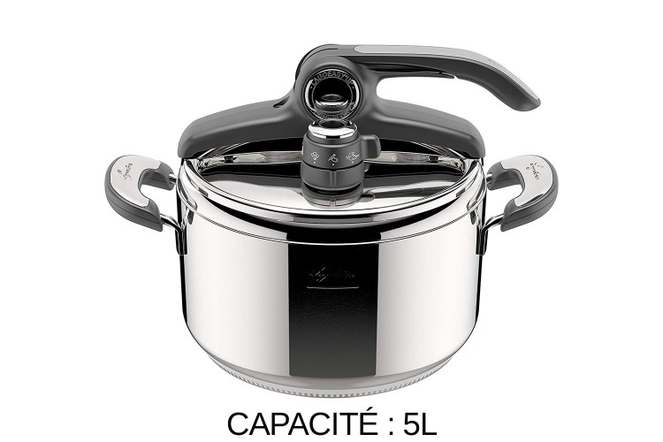 Autocuiseur Lagostina Novia Lagoeasy'up fond Lagoplan 2 programmes de cuisson