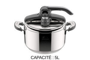 Autocuiseur Lagostina Novia Lagoeasy'up fond Lagoplan 2 programmes de cuisson
