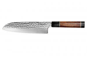 Couteau santoku Sayuto Desert Damas martelé 18cm - reconditionné