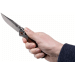 Couteau pliant Benchmade Mini Crooked River 15085-2 manche bois stabilisé 11cm