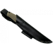 Couteau Benchmade Leuku 202 lame 13cm manche santoprène + étui en cuir