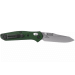 Couteau pliant Benchmade Mini Osborne 945 lame tanto manche aluminium anodisé vert 9cm