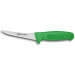 Couteau à désosser professionnel Fischer HACCP lame courbée 15cm manche vert