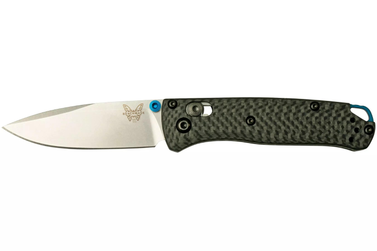 Couteau pliant Benchmade Mini Bugout 533-3 manche fibre de carbone noir 9cm