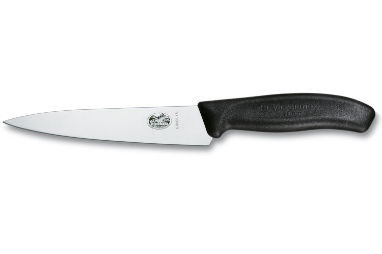 Couteau à découper Victorinox SwissClassic 15cm manche noir