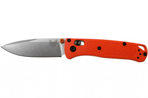 Couteau pliant Benchmade Mini Bugout 533 manche grivory orange 9cm
