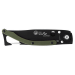 Couteau pliant Lug SP1TK noir mat kaki black titanium 11cm avec clip