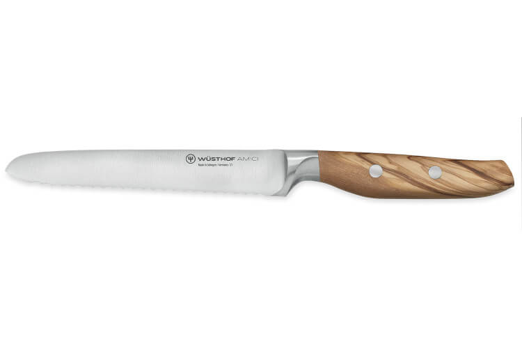 Couteau à saucisson Wüsthof Amici forgé 14cm