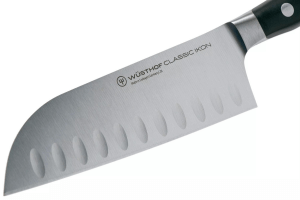 Couteau santoku Wüsthof Classic Ikon forgé lame alvéolée 14cm