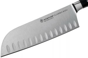 Couteau santoku Wüsthof Classic Ikon forgé lame alvéolée 17cm