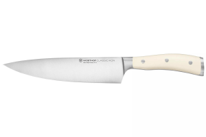 Couteau de chef Wüsthof Classic Ikon blanc forgé 20cm