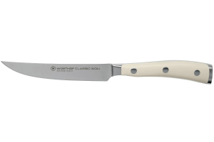 Couteau à steak Wüsthof Classic Ikon Blanc forgé 12cm