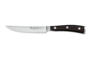 Couteau à steak Wüsthof Ikon forgé 12cm en bois de grenadille